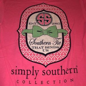 Hot Pink Simply Southern Shirt!!